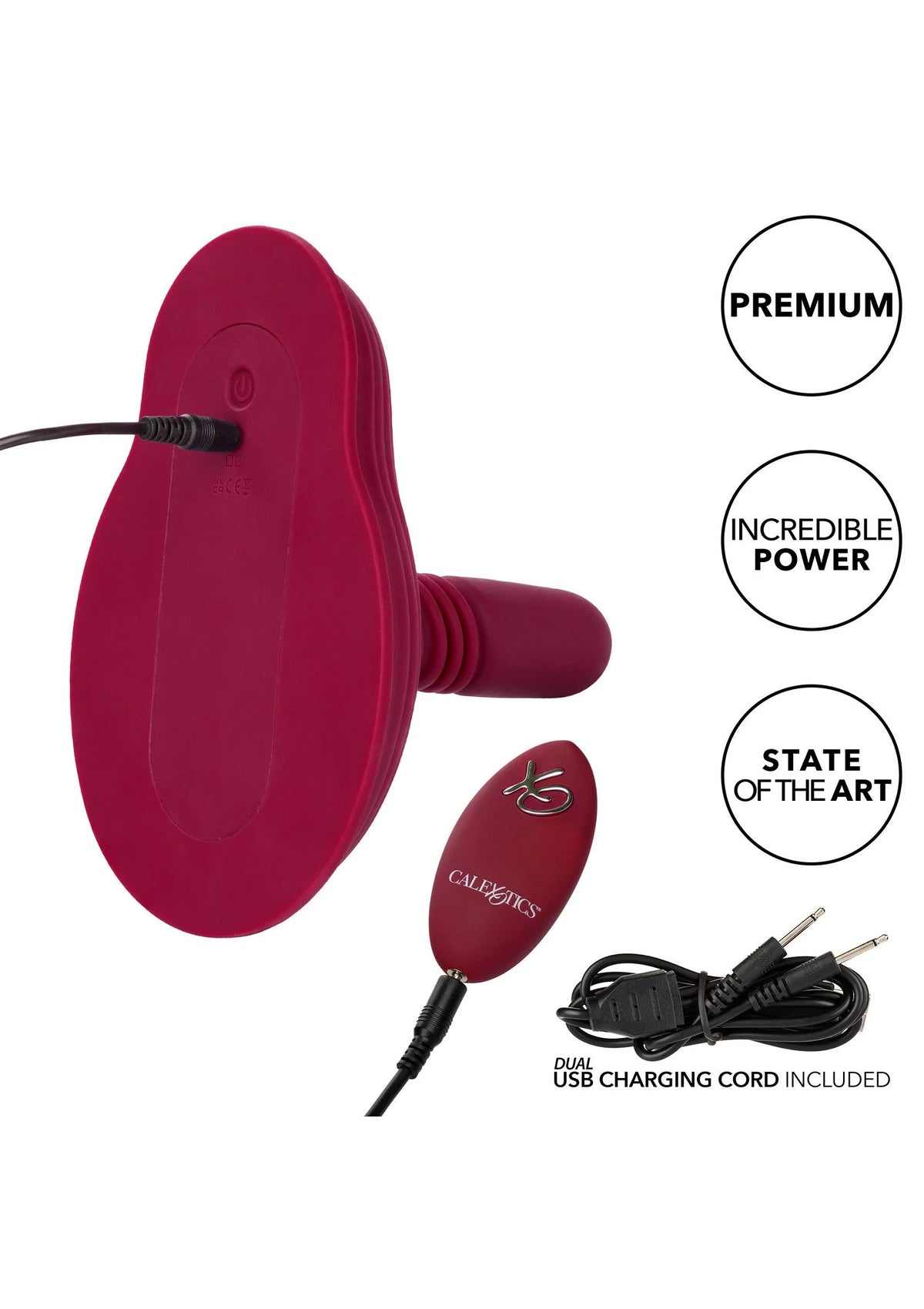 Bestel: Dual Rider Remote Control Thrust & Grind by CalExotics - bij Happytoys.nl, happytoys.be, Happytoys.ae: erotische sex webshop | liever Happy dan Easy ⭐⭐⭐⭐⭐