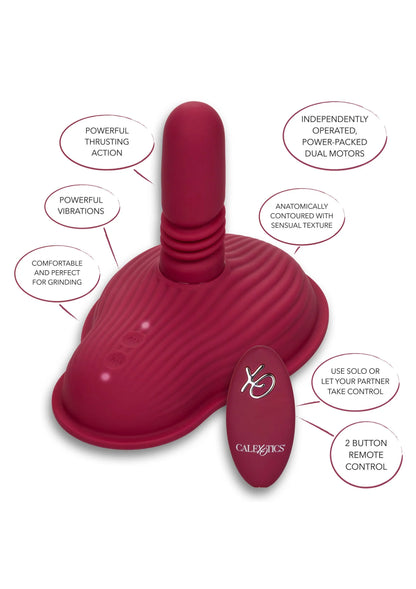 Bestel: Dual Rider Remote Control Thrust & Grind by CalExotics - bij Happytoys.nl, happytoys.be, Happytoys.ae: erotische sex webshop | liever Happy dan Easy ⭐⭐⭐⭐⭐