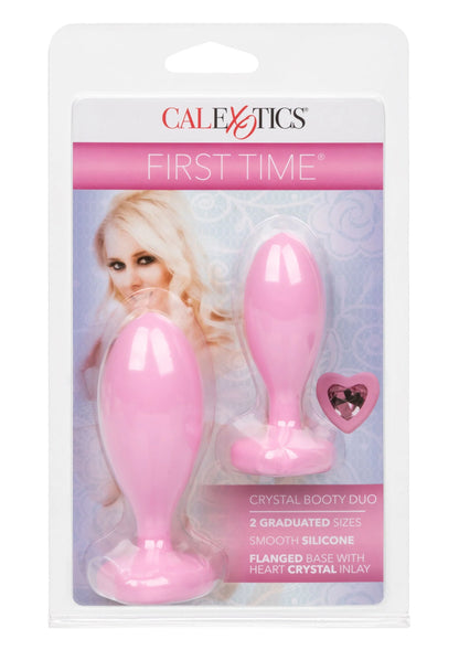 Bestel: First Time Crystal Booty Duo - bij Happytoys.nl, happytoys.be, Happytoys.ae: erotische sex webshop | liever Happy dan Easy ⭐⭐⭐⭐⭐