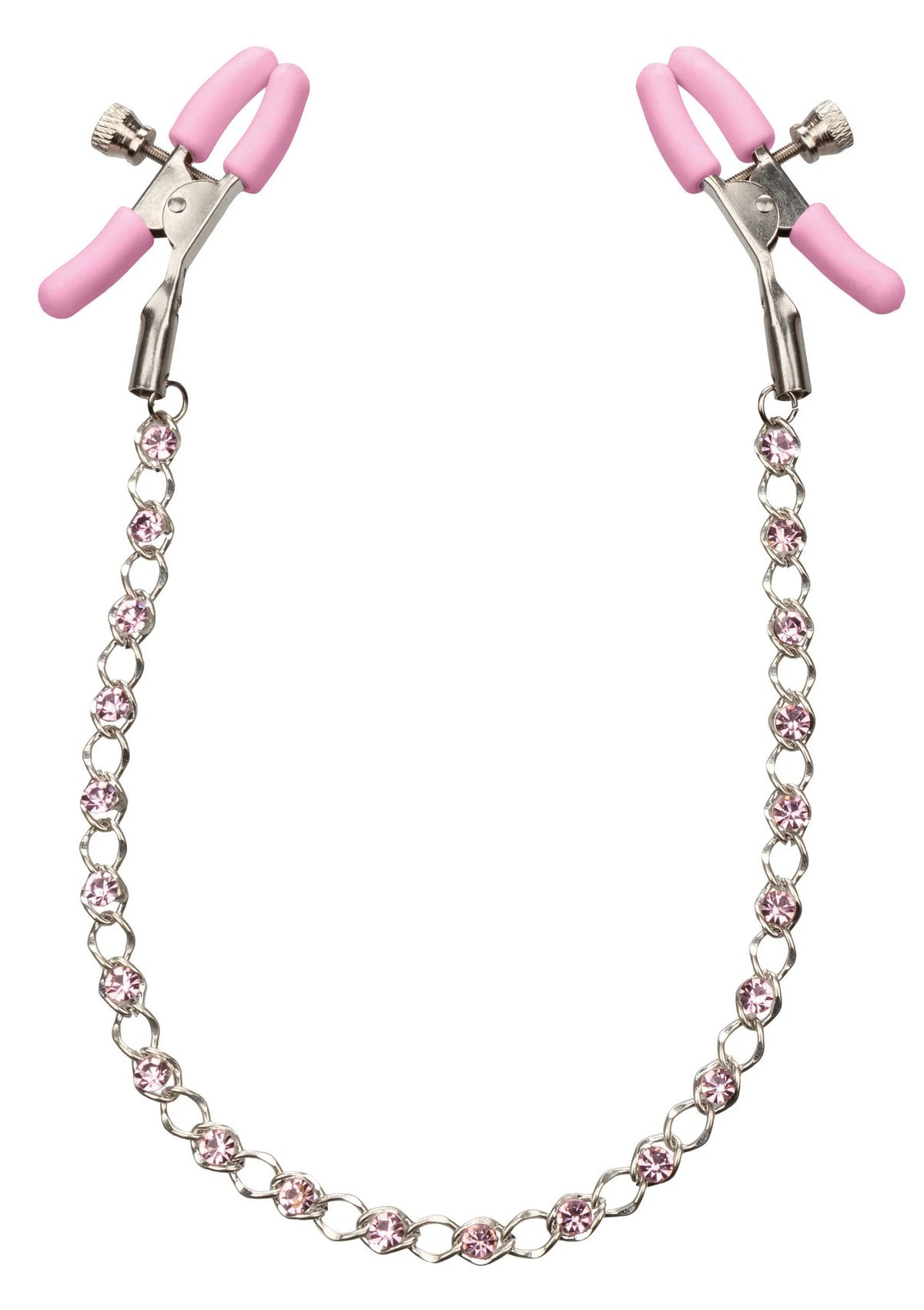Bestel: First Time Crystal Nipple Teasers by CalExotics - bij Happytoys.nl, happytoys.be, Happytoys.ae: erotische sex webshop | liever Happy dan Easy ⭐⭐⭐⭐⭐ - Default Title - 12018 - PINK