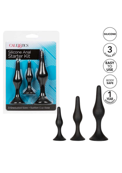 Bestel: Silicone Anal Starter Kit by CalExotics - bij Happytoys.nl, happytoys.be, Happytoys.ae: erotische sex webshop | liever Happy dan Easy ⭐⭐⭐⭐⭐