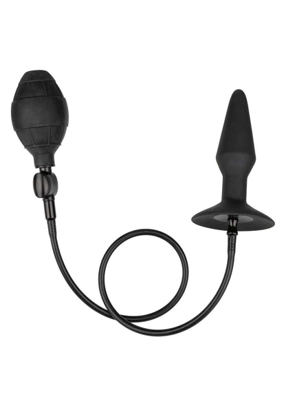 Bestel: Medium Silicone Inflatable Plug by CalExotics - bij Happytoys.nl, happytoys.be, Happytoys.ae: erotische sex webshop | liever Happy dan Easy ⭐⭐⭐⭐⭐ - Default Title - 12031 - BLACK