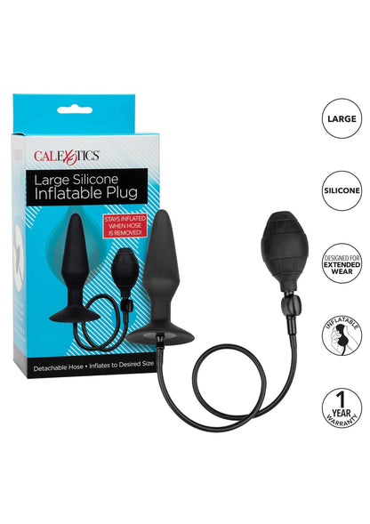 Bestel: Large Silicone Inflatable butPlug by CalExotics - bij Happytoys.nl, happytoys.be, Happytoys.ae: erotische sex webshop | liever Happy dan Easy ⭐⭐⭐⭐⭐