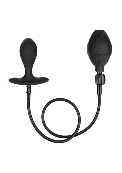 Bestel: Silicone Inflatable Plug by CalExotics Anal - bij Happytoys.nl, happytoys.be, Happytoys.ae: erotische sex webshop | liever Happy dan Easy ⭐⭐⭐⭐⭐ - Default Title - 12033 - BLACK