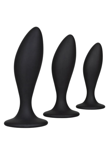 Bestel: Silicone Anal Curve Kit by CalExotics - bij Happytoys.nl, happytoys.be, Happytoys.ae: erotische sex webshop | liever Happy dan Easy ⭐⭐⭐⭐⭐ - Default Title - 12035 - BLACK