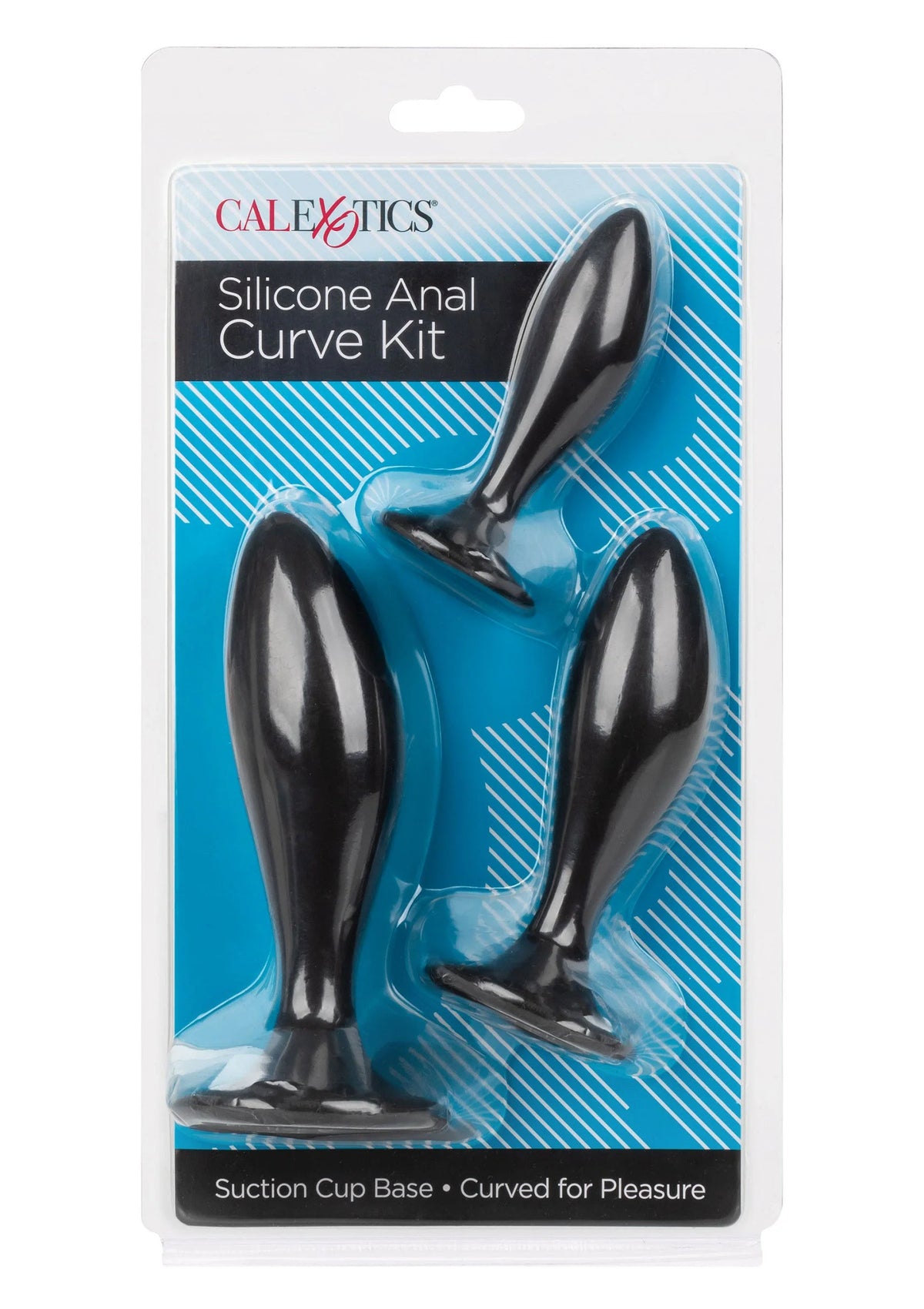 Bestel: Silicone Anal Curve Kit by CalExotics - bij Happytoys.nl, happytoys.be, Happytoys.ae: erotische sex webshop | liever Happy dan Easy ⭐⭐⭐⭐⭐