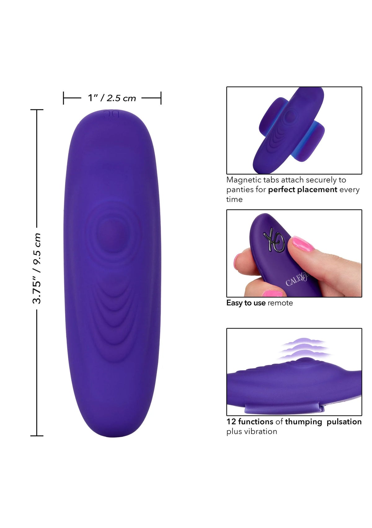 Bestel: Lock - N - Play Remote Pulsating Panty Teaser by CalExotics - bij Happytoys.nl, happytoys.be, Happytoys.ae: erotische sex webshop | liever Happy dan Easy ⭐⭐⭐⭐⭐