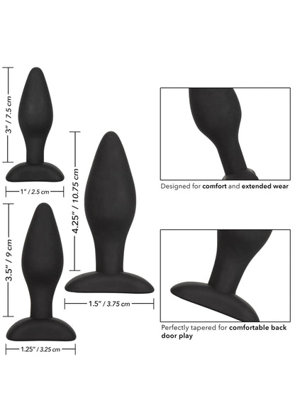 Bestel: Silicone Anal Exerciser Kit by CalExotics - bij Happytoys.nl, happytoys.be, Happytoys.ae: erotische sex webshop | liever Happy dan Easy ⭐⭐⭐⭐⭐