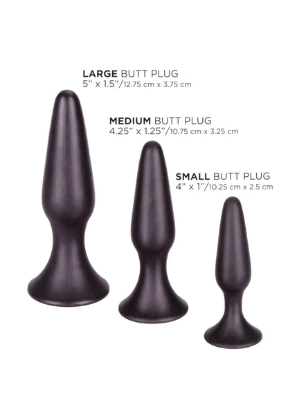Bestel: Silicone Anal Trainer Kit Happytoys by CalExotics - anaal speelgoed bij Happytoys.nl, happytoys.be, Happytoys.ae: erotische sex webshop | liever Happy dan Easy ⭐⭐⭐⭐⭐