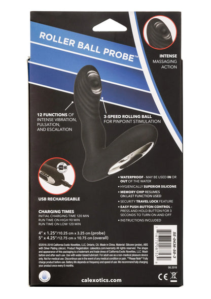 Bestel: Eclipse Roller Ball Probe Anal Vibrator by CalExotics - bij Happytoys.nl, happytoys.be, Happytoys.ae: erotische sex webshop | liever Happy dan Easy ⭐⭐⭐⭐⭐