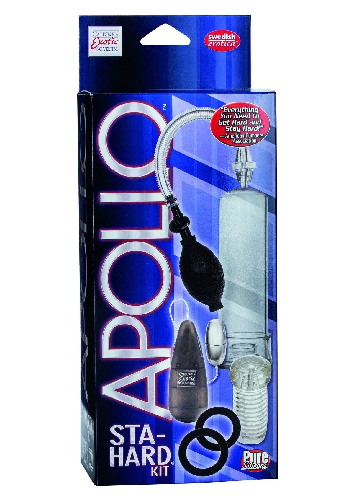 Bestel: Apollo Sta - Hard Kit Penis pomp met cockring by CalExotics - bij Happytoys: de erotische sex webshop | liever Happy dan Easy ⭐⭐⭐⭐⭐