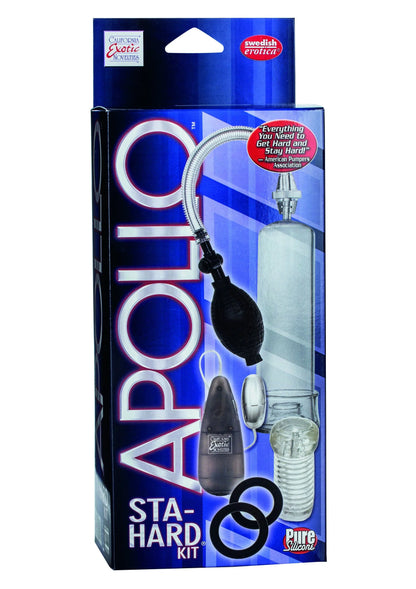 Bestel: Apollo Sta - Hard Kit Penis pomp met cockring by CalExotics - bij Happytoys: de erotische sex webshop | liever Happy dan Easy ⭐⭐⭐⭐⭐