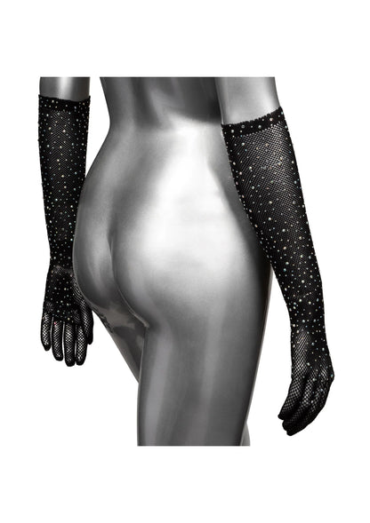Bestel: Full Length Gloves by CalExotics Radiance - bij Happytoys.nl, happytoys.be, Happytoys.ae: erotische sex webshop | liever Happy dan Easy ⭐⭐⭐⭐⭐ - Default Title - 12264 - BLACK - O/S