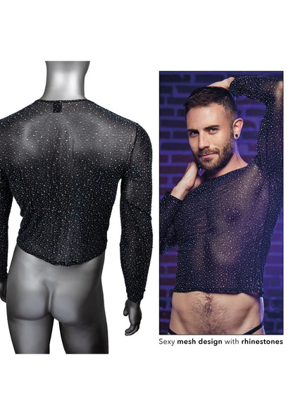 Bestel: Radiance Long Sleeve Shirt by CalExotics - bij Happytoys.nl, happytoys.be, Happytoys.ae: erotische sex webshop | liever Happy dan Easy ⭐⭐⭐⭐⭐