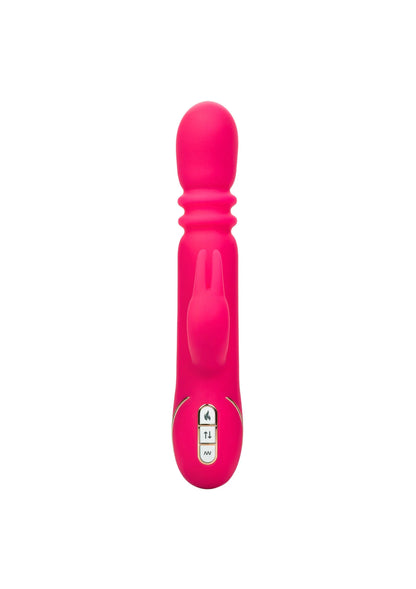 Bestel: Heated Silicone Triple Rabbit by CalExotics - bij Happytoys: de erotische sex webshop | liever Happy dan Easy ⭐⭐⭐⭐⭐