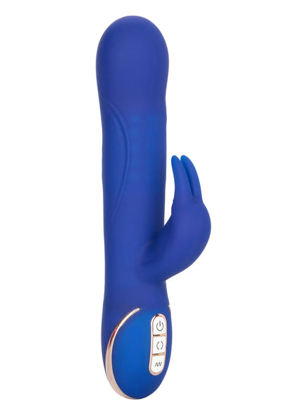 Bestel: Jack Rabbit Signature Silicone Rotating Beaded Rabbit vibrator by CalExotics - bij Happytoys.nl, happytoys.be, Happytoys.ae: erotische sex webshop | liever Happy dan Easy ⭐⭐⭐⭐⭐ - Default Title - 12438 - BLUE