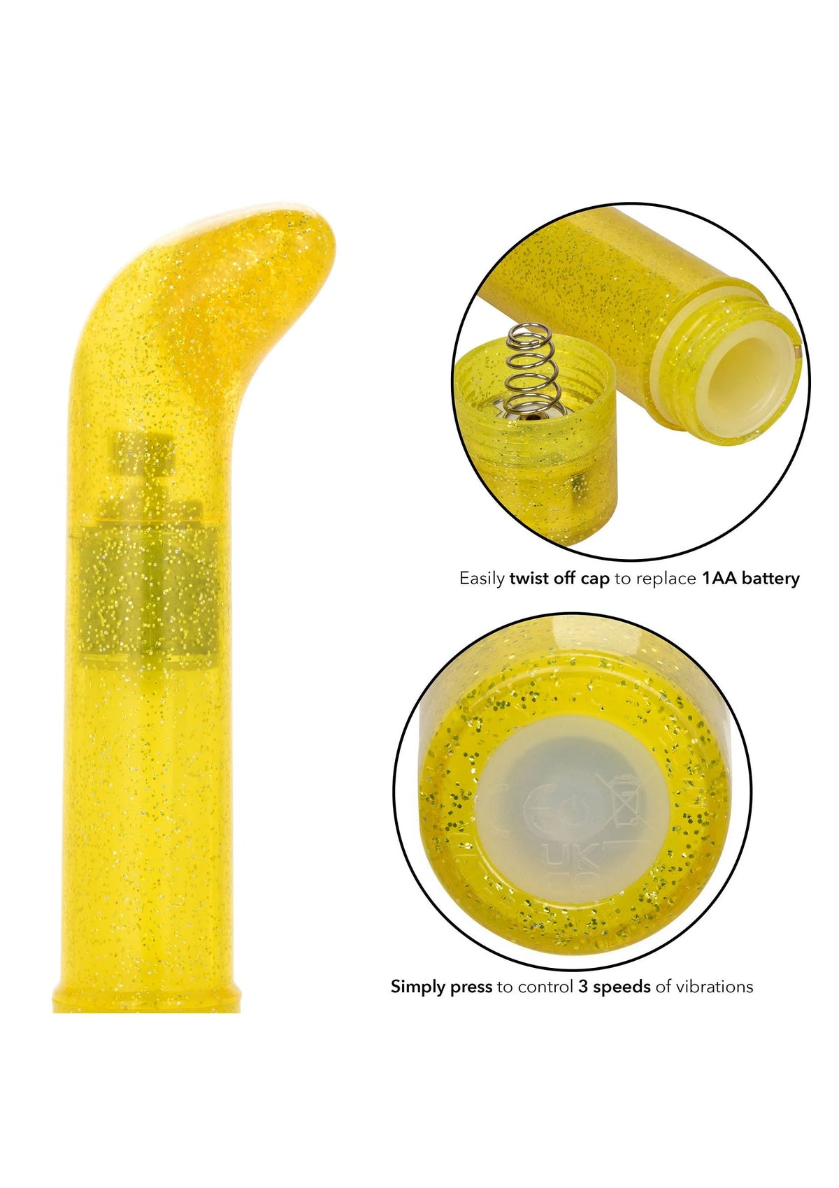 Bestel: Sparkle Mini G - Vibrator - bij Happytoys.nl, happytoys.be, Happytoys.ae: erotische sex webshop | liever Happy dan Easy ⭐⭐⭐⭐⭐