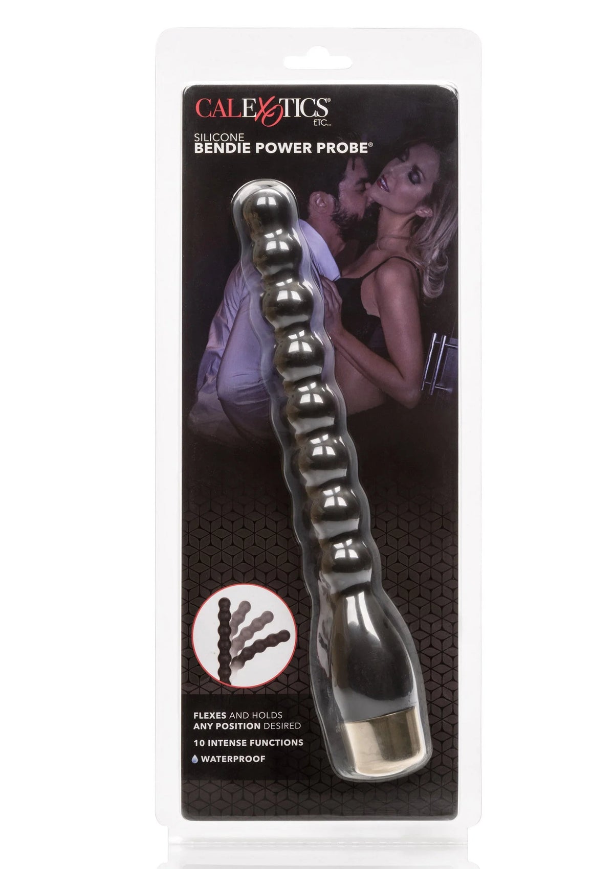Bestel: Silicone Bendie Power Probe Anal Vibrator by CalExotics - bij Happytoys.nl, happytoys.be, Happytoys.ae: erotische sex webshop | liever Happy dan Easy ⭐⭐⭐⭐⭐