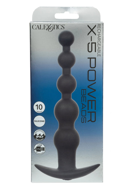 Bestel: Rechargeable X - 5 Power Beads by CalExotics Beads - bij Happytoys: de erotische sex webshop | liever Happy dan Easy ⭐⭐⭐⭐⭐