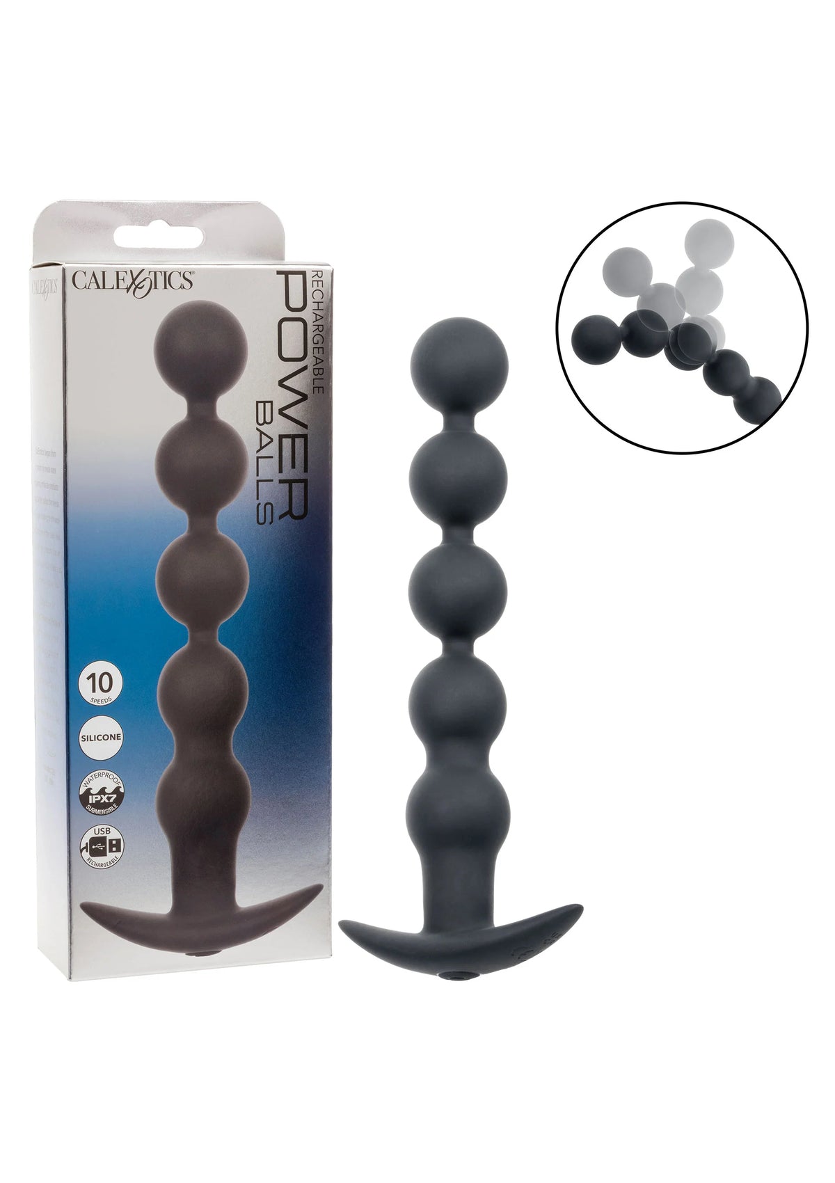 Bestel: Rechargeable Power Balls by CalExotics Beads - bij Happytoys: de erotische sex webshop | liever Happy dan Easy ⭐⭐⭐⭐⭐