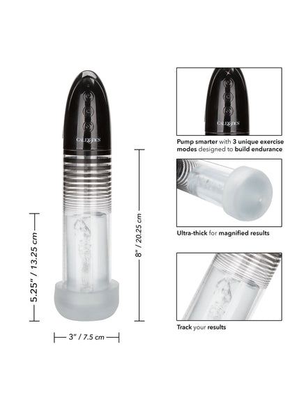 Bestel: Optimum Series Automatic Smart Penis Pump by CalExotics - bij Happytoys: de erotische sex webshop | liever Happy dan Easy ⭐⭐⭐⭐⭐