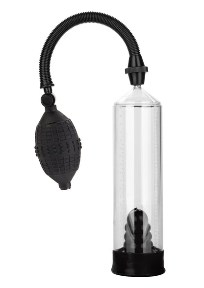 Bestel: Optimum Series Rookie Penis Pump by CalExotics - bij Happytoys.nl, happytoys.be, Happytoys.ae: erotische sex webshop | liever Happy dan Easy ⭐⭐⭐⭐⭐ - Default Title - 12646 - CLEAR