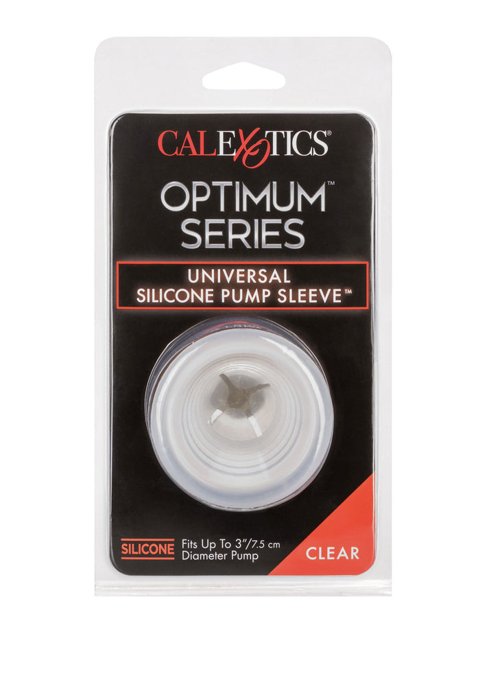 Bestel: Universal Silicone Pump Sleeve by CalExotics Optimum - bij Happytoys: de erotische sex webshop | liever Happy dan Easy ⭐⭐⭐⭐⭐