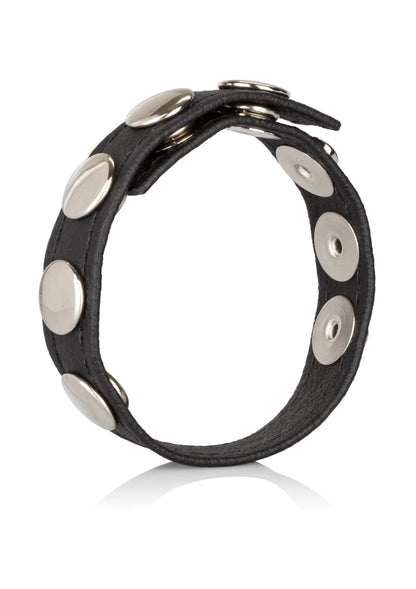 Bestel: Leather Multi - Snap Ring by CalExotics - bij Happytoys.nl, happytoys.be, Happytoys.ae: erotische sex webshop | liever Happy dan Easy ⭐⭐⭐⭐⭐ - Default Title - 12690 - BLACK