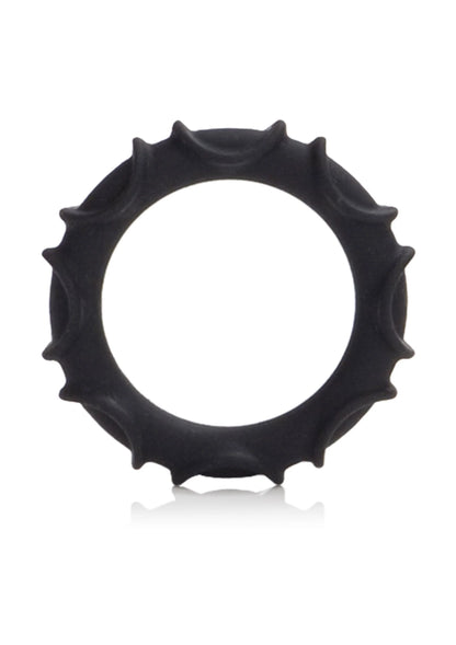 Bestel: Atlas Silicone Ring by CalExotics - bij Happytoys.nl, happytoys.be, Happytoys.ae: erotische sex webshop | liever Happy dan Easy ⭐⭐⭐⭐⭐ - Default Title - 12693 - BLACK