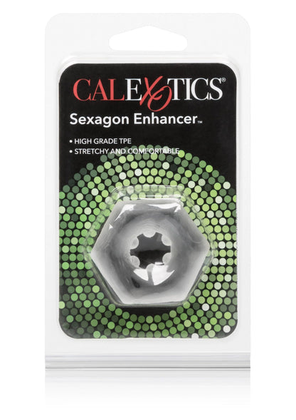 Bestel: CalExotics Sexagon Enhancer - bij Happytoys: de erotische sex webshop | liever Happy dan Easy ⭐⭐⭐⭐⭐