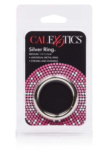 Bestel: Silver Ring - Medium by CalExotics Rings - cockrings bij Happytoys.nl, happytoys.be, Happytoys.ae: erotische sex webshop | liever Happy dan Easy ⭐⭐⭐⭐⭐