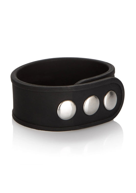 Bestel: Silicone Tri - Snap Erection Ring by CalExotics - cockrings bij Happytoys.nl, happytoys.be, Happytoys.ae: erotische sex webshop | liever Happy dan Easy ⭐⭐⭐⭐⭐ - Default Title - 12715 - BLACK