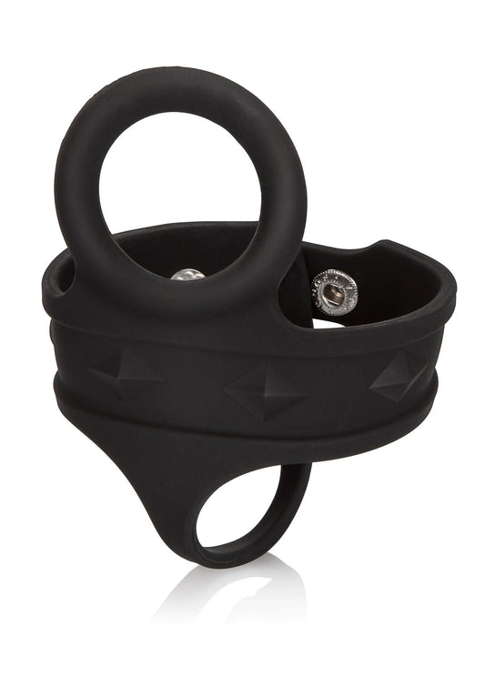 Bestel: Silicone Tri - Snap Ball Spreader by CalExotics - bij Happytoys.nl, happytoys.be, Happytoys.ae: erotische sex webshop | liever Happy dan Easy ⭐⭐⭐⭐⭐ - Default Title - 12718 - BLACK