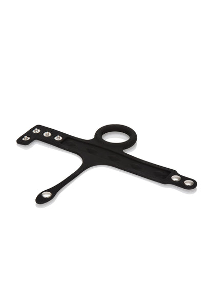 Bestel: Silicone Tri - Snap Ball Spreader by CalExotics - bij Happytoys.nl, happytoys.be, Happytoys.ae: erotische sex webshop | liever Happy dan Easy ⭐⭐⭐⭐⭐