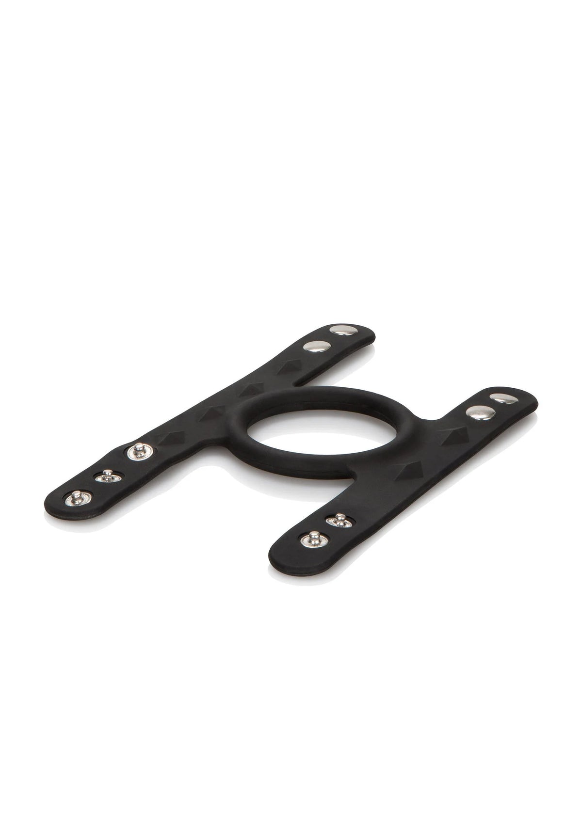 Bestel: Silicone Tri - Snap C & B Cage by CalExotics - bij Happytoys.nl, happytoys.be, Happytoys.ae: erotische sex webshop | liever Happy dan Easy ⭐⭐⭐⭐⭐
