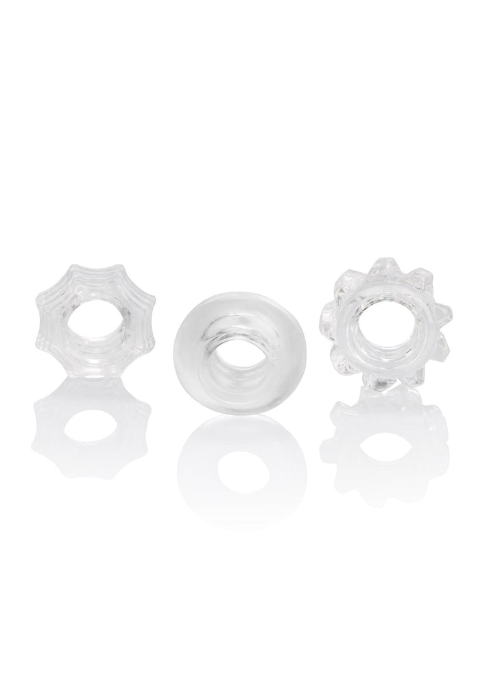 Bestel: Reversible Ring Set by CalExotics Rings - bij Happytoys: de erotische sex webshop | liever Happy dan Easy ⭐⭐⭐⭐⭐