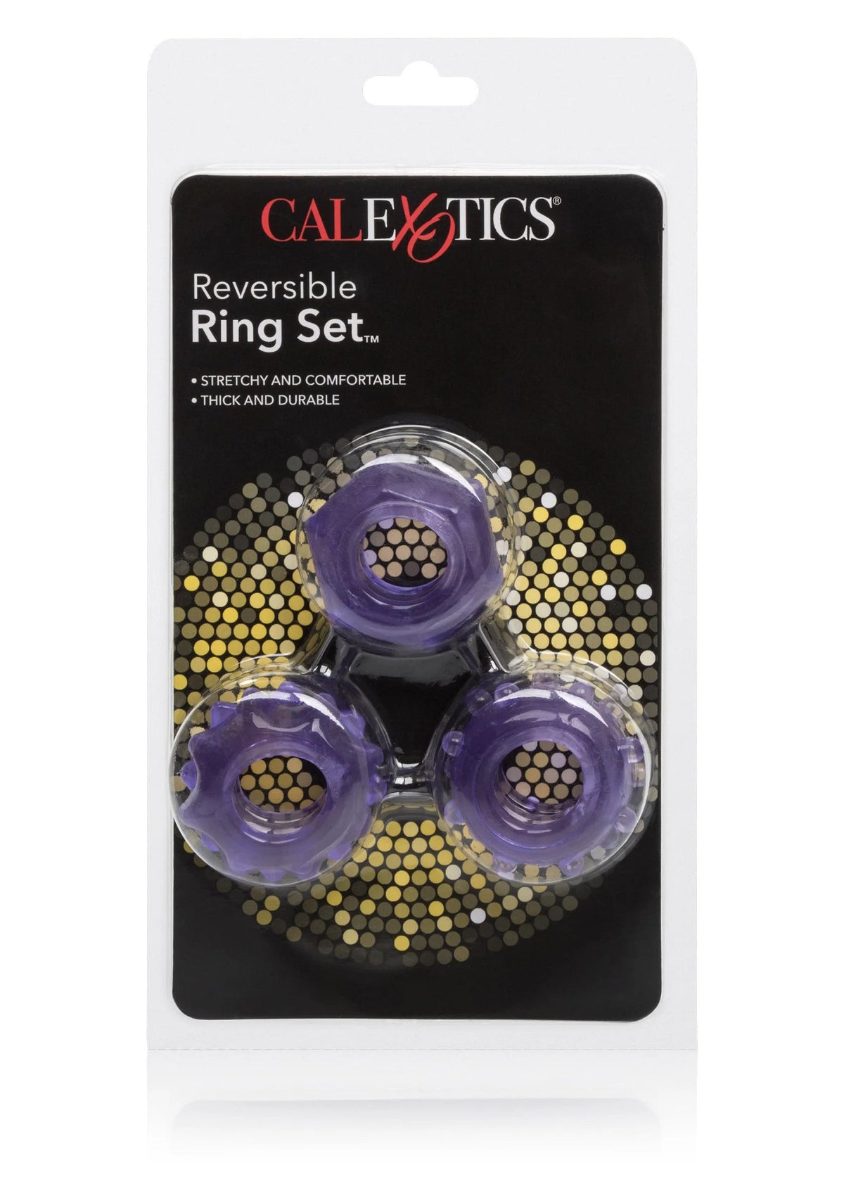 Bestel: Reversible Ring Set by CalExotics Rings - bij Happytoys: de erotische sex webshop | liever Happy dan Easy ⭐⭐⭐⭐⭐