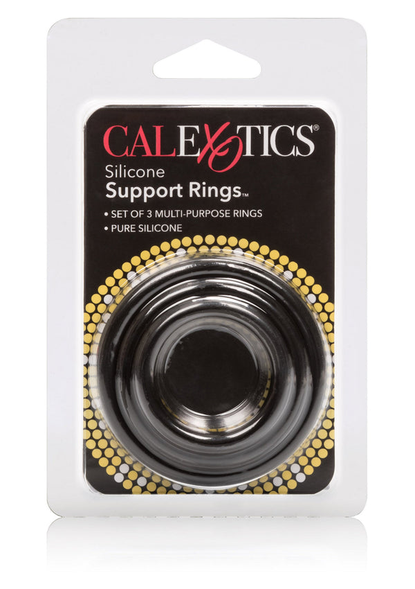 Bestel: Silicone Support cockrings by CalExotics Rings - bij Happytoys.nl, happytoys.be, Happytoys.ae: erotische sex webshop | liever Happy dan Easy ⭐⭐⭐⭐⭐