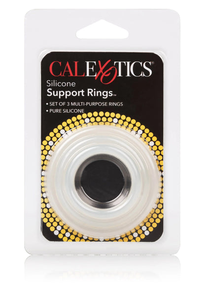 Bestel: Silicone Support cockrings by CalExotics Rings - bij Happytoys.nl, happytoys.be, Happytoys.ae: erotische sex webshop | liever Happy dan Easy ⭐⭐⭐⭐⭐