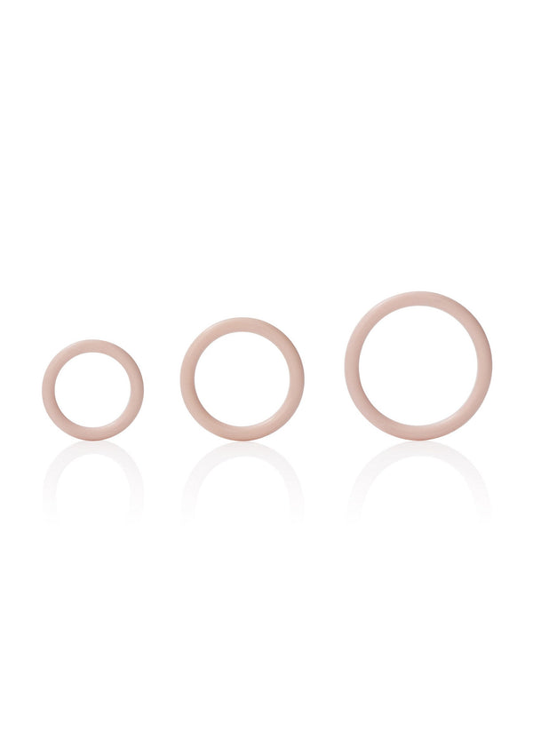 Bestel: Silicone Support cockrings by CalExotics Rings - bij Happytoys.nl, happytoys.be, Happytoys.ae: erotische sex webshop | liever Happy dan Easy ⭐⭐⭐⭐⭐ - Skin - 12745 - SKIN