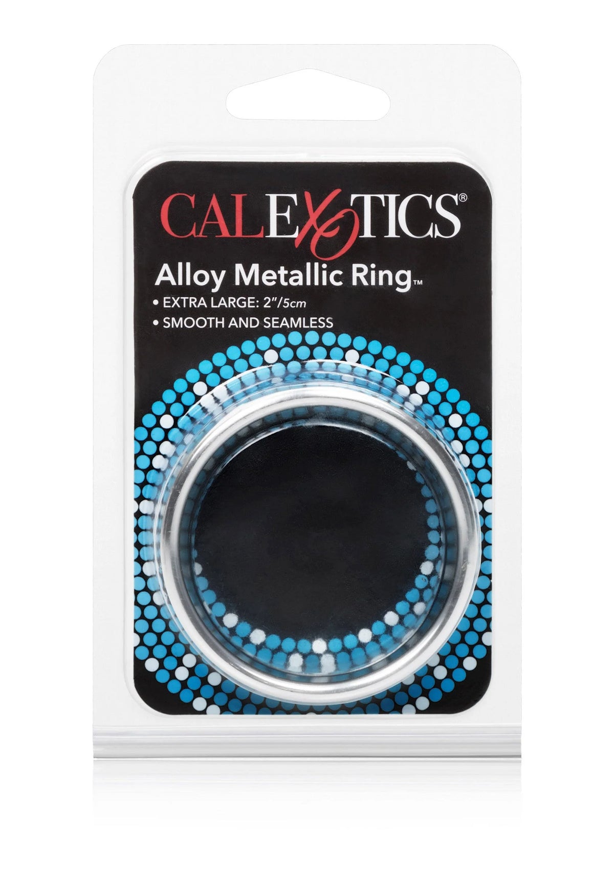 Bestel: Alloy Metallic Ring - Extra Large by CalExotics - bij Happytoys.nl, happytoys.be, Happytoys.ae: erotische sex webshop | liever Happy dan Easy ⭐⭐⭐⭐⭐