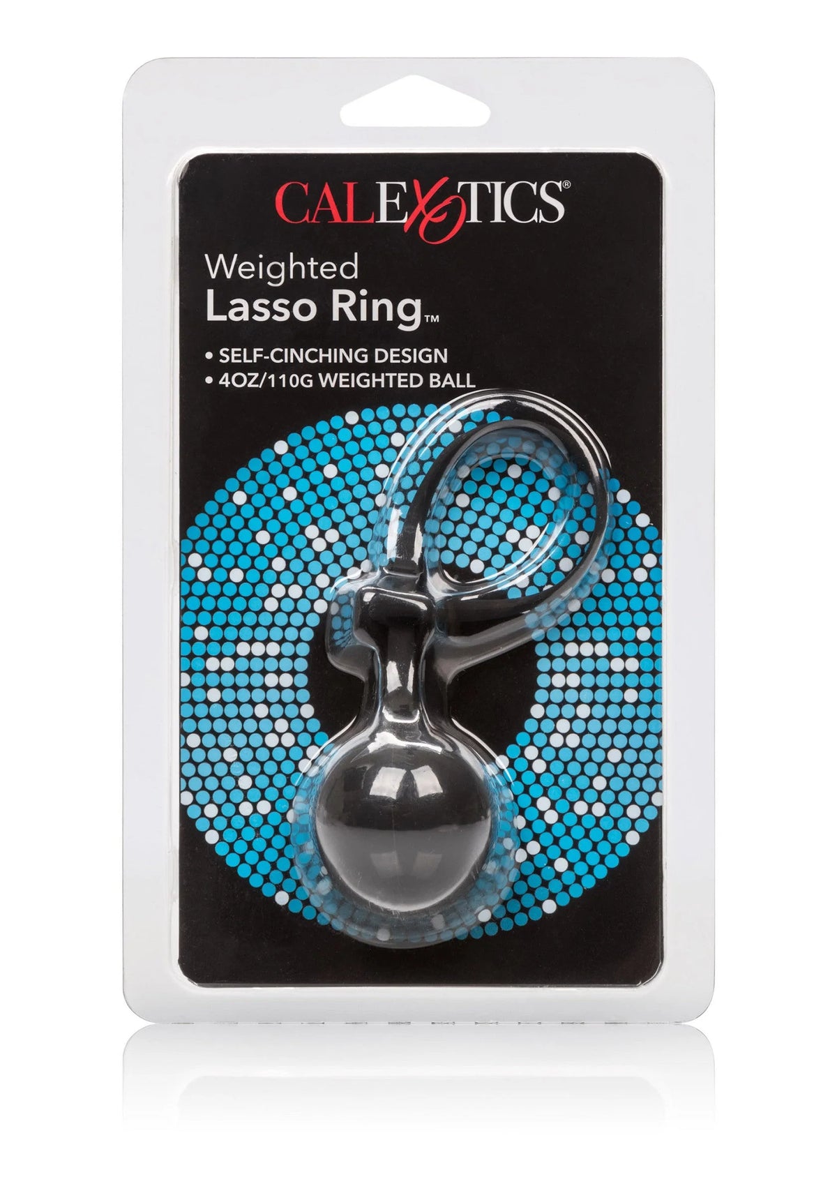 Bestel: Silicone Weighted Lasso Ring verzwaarde cockring by CalExotics - bij Happytoys.nl, happytoys.be, Happytoys.ae: erotische sex webshop | liever Happy dan Easy ⭐⭐⭐⭐⭐