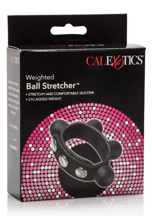 Bestel: Silicone Weighted Ball Stretcher by CalExotics - bij Happytoys.nl, happytoys.be, Happytoys.ae: erotische sex webshop | liever Happy dan Easy ⭐⭐⭐⭐⭐