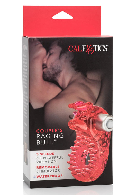 Bestel: Couple's vibrating cockring Raging Bull by CalExotics - bij Happytoys: de erotische sex webshop | liever Happy dan Easy ⭐⭐⭐⭐⭐