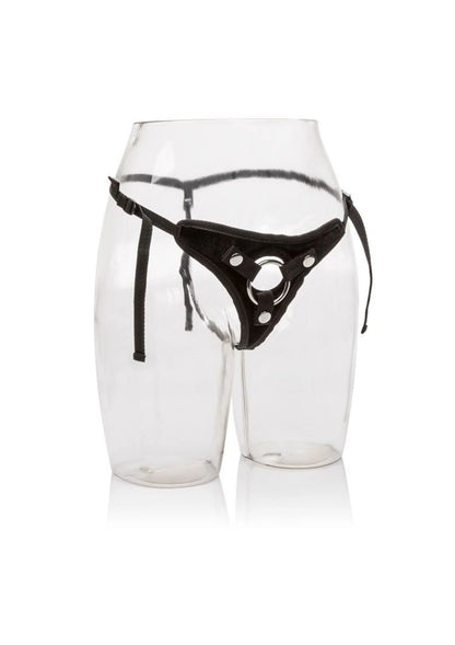 Bestel: The Princess pegging strap on by CalExotics Her Royal Harness - bij Happytoys.nl, happytoys.be, Happytoys.ae: erotische sex webshop | liever Happy dan Easy ⭐⭐⭐⭐⭐ - Default Title - 12851 - BLACK