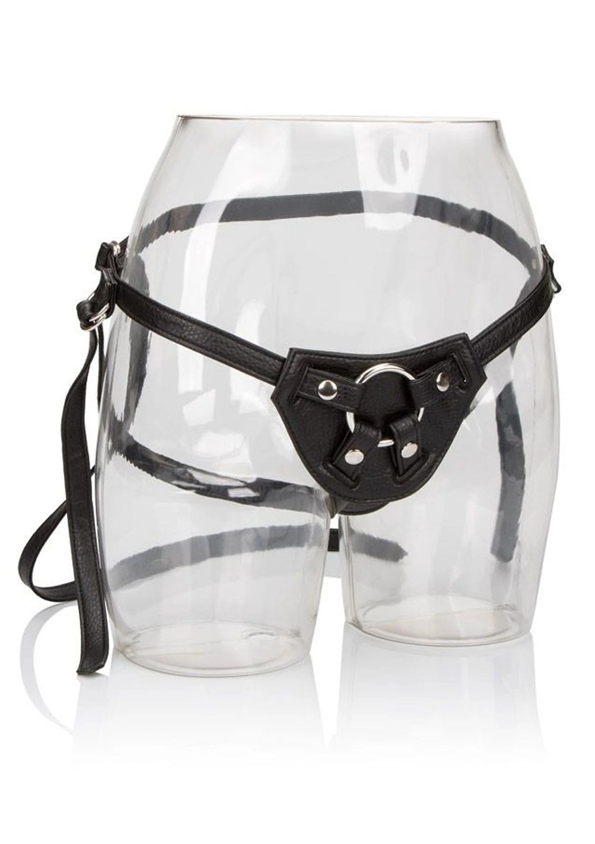 Bestel: Her Royal Harness The Countess Strap - On Peggingset by CalExotics - bij Happytoys.nl, happytoys.be, Happytoys.ae: erotische sex webshop | liever Happy dan Easy ⭐⭐⭐⭐⭐ - Default Title - 12857 - BLACK