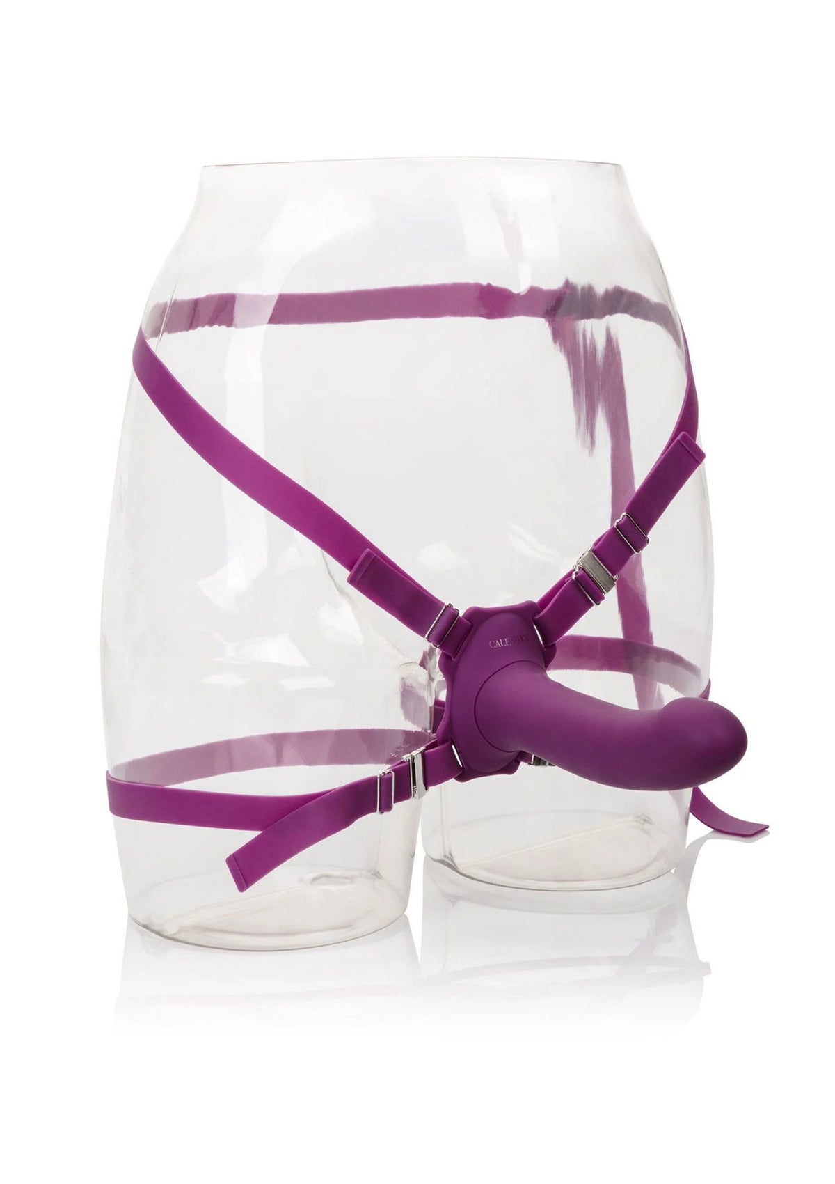 Bestel: Her Royal Harness Me2 Rumbler Strap - On Pegging by CalExotics - bij Happytoys.nl, happytoys.be, Happytoys.ae: erotische sex webshop | liever Happy dan Easy ⭐⭐⭐⭐⭐ - Default Title - 12859 - PURPLE