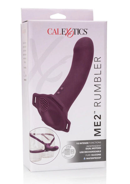Bestel: Her Royal Harness Me2 Rumbler Strap - On Pegging by CalExotics - bij Happytoys.nl, happytoys.be, Happytoys.ae: erotische sex webshop | liever Happy dan Easy ⭐⭐⭐⭐⭐