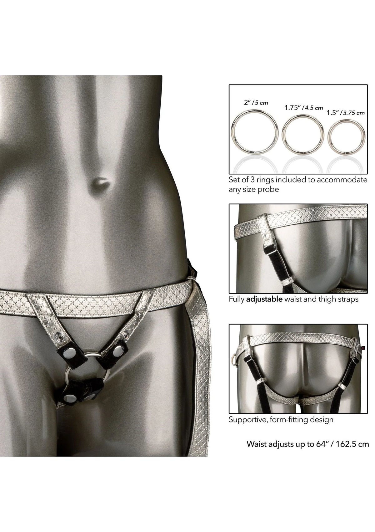Bestel: The Regal Duchess by CalExotics Her Royal Harness - bij Happytoys: de erotische sex webshop | liever Happy dan Easy ⭐⭐⭐⭐⭐