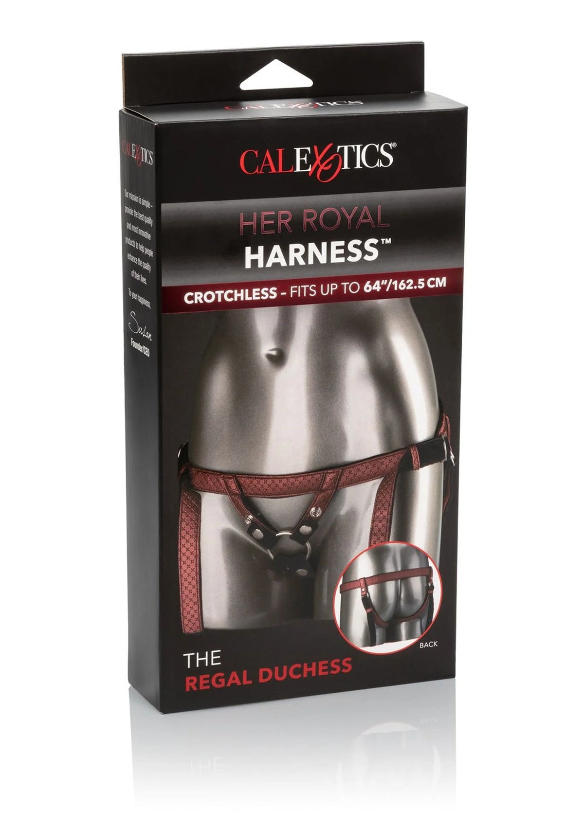 Bestel: The Regal Duchess by CalExotics Her Royal Harness - bij Happytoys: de erotische sex webshop | liever Happy dan Easy ⭐⭐⭐⭐⭐